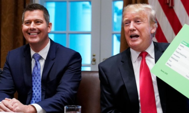 Photo of Former Wisconsin Rep. Sean Duffy and President-elect, Donald Trump